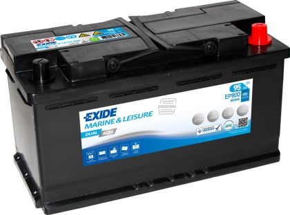 Акумулатор EXIDE MARINE 95 Ah DUAL AGM EP800