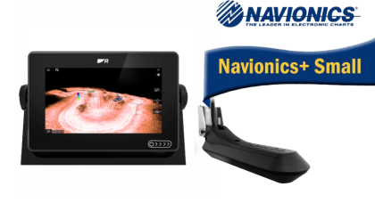 AXIOM+ 9RV с вграден Real Vision 3D сонар + RV-100 + карта Nav+ Small RAYMARINE