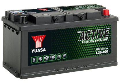 Акумулатор YUASA Active Leisure & Marine 100 Ah DUAL L36-100