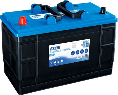 Акумулатор EXIDE MARINE 115 Ah DUAL ER550