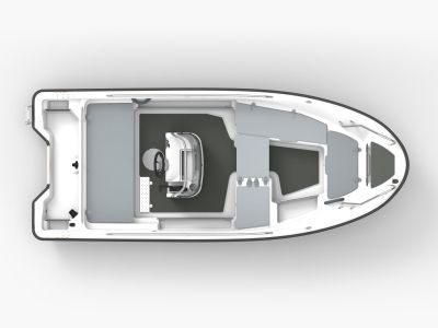 ABS Лодка 4.45м с централна конзола TERHI 450CC