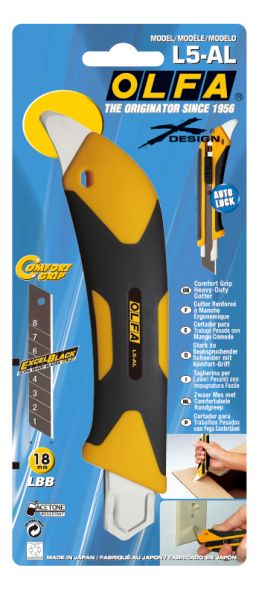 Макетен нож OLFA L5 AL