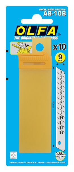 Резервно острие 10 бр. за макетен нож OLFA A 5