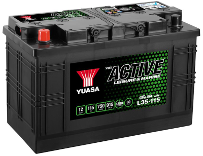 Акумулатор YUASA Active Leisure & Marine 115 Ah DUAL L35-115