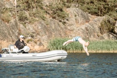 RIB Лодка 3.8м CL 380 BL EVA с конзола FCT8