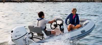 RIB Лодка 3.6м CL 360 BL EVA с конзола GT, PVC или Hypalon