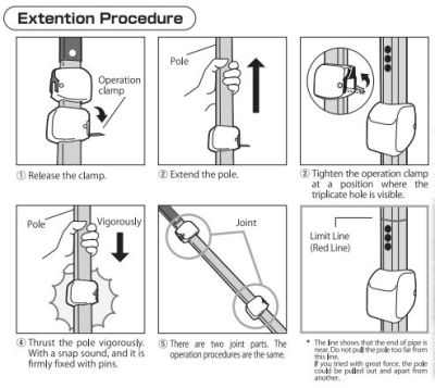Телескопичен трион Nishigaki N-762 5.0 м 