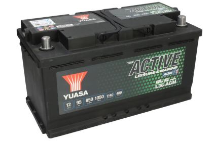 Акумулатор YUASA Active Leisure & Marine 95 Ah DUAL AGM L36-AGM