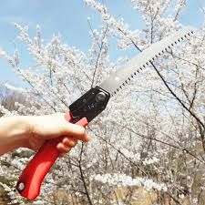 Градински сгъваем извит трион 200мм Gyokucho Razorsaw Cast Gardening 200 curve