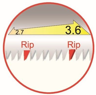 Професионален подрязващ трион 240мм Gyokucho Fugaku Namaki FLG24-A