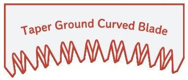 Професионален подрязващ извит трион 270мм Gyokucho Fugaku Edauchi FLC27-A