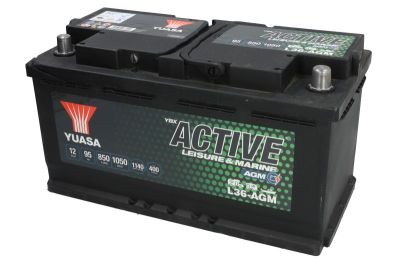 Акумулатор YUASA Active Leisure & Marine 95 Ah DUAL AGM L36-AGM